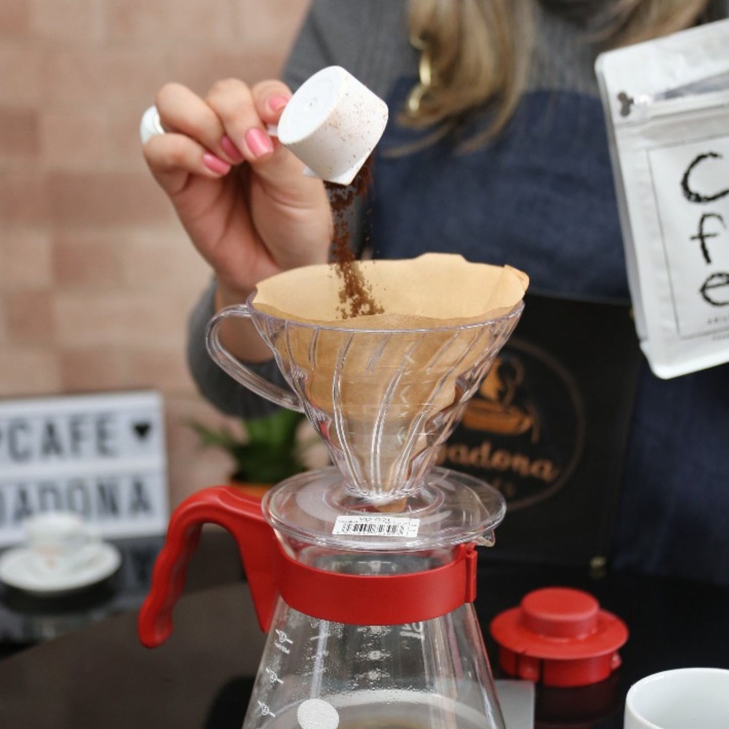 Suporte para filtro V60