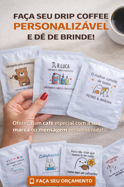 DRIP COFFEE - Brindes Corporativos (personalizados)